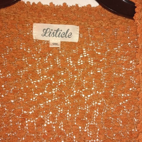 LISTICLE SOFT WOMEN'S CARDIGAN SIZE M - Picture 3 of 5